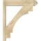 Ekena Millwork Merced Rough Sawn Arts and Crafts Outlooker, Douglas Fir, 6"W x 26"D x 30"H OUT06X26X30MRC03RDF - alternate 4